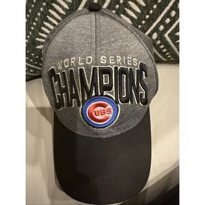 Chicago Cubs New Era 2016 World Series Locker Room On Field 39THIRTY Flex Hat